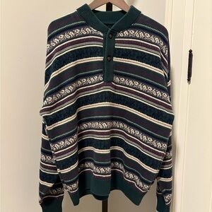 Vintage Fair Isle Sweater - Made in Canada